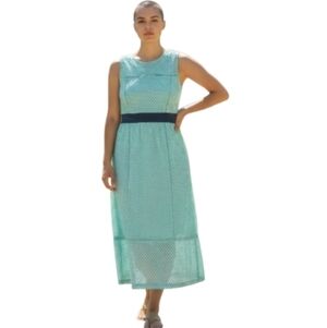 New York and Company Green Midi Dress Size 8